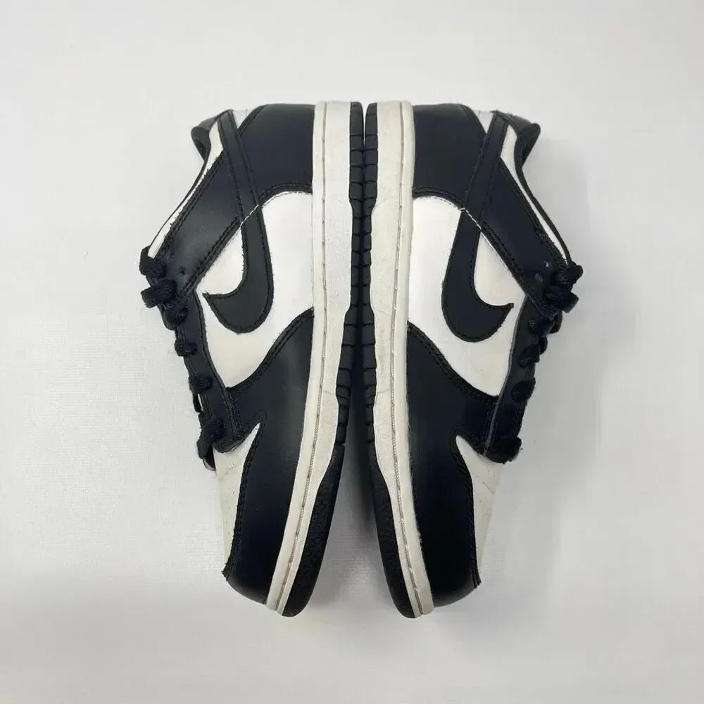 Nike Black White Dunk Low Sneaker Shoes CW1588-100 Kids Youth Size 3Y